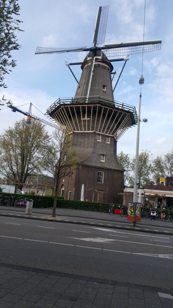 Windmill on Zeeburgerstraat